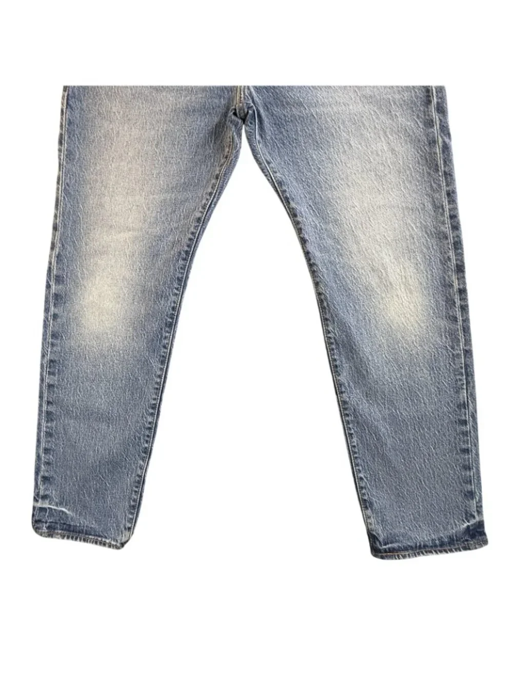 Levi's Premium Jeans Mens 34x30 Blue Regular Straight Stretch Denim Light Wash